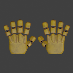 Screenshot1.png Five Nights at Freddy's Wearable Gloves Springbonnie/Yellow Rabbit Hands FNAF movie
