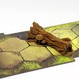 Robagon_Log_SingleColor.jpg Archivo STL Tronco para Gloomhaven - Multicolor・Design para impresora 3D para descargar