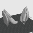 Turkey-Wings-3d.png Friends Thanksgiving Turkey - Casque de télévision amusant - Sans support Impression 3D STL/3MF