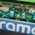 20250607_171001.jpg 1/32 Slot Car figures - set of 16 Team Principals and Race Engineers sitting