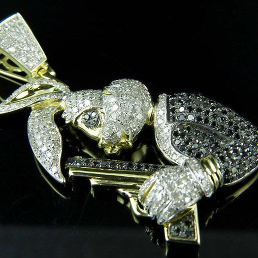🐇 rabbit pendant・ STL File for 3D printing and CNC machining - Laser ...