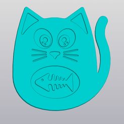 1.jpg Cup coaster Cat