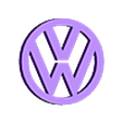 W de Volks.stl W for Volkswagen