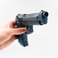IMG_4413.jpg Pistol Beretta 92 Prop practice fake training gun