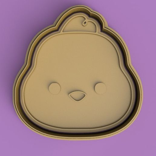 chick cutter + stamp - chick