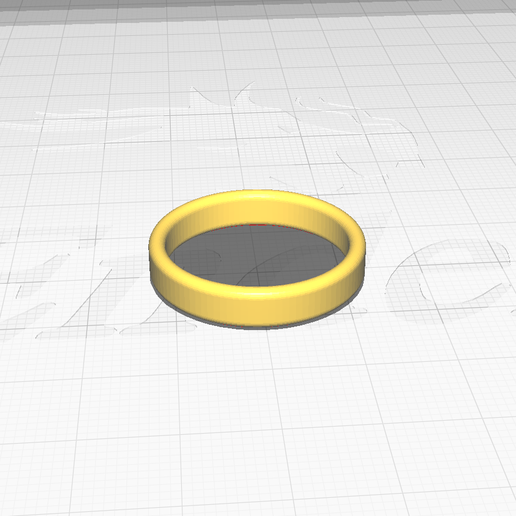 Simple 22mm Ring 5mm Thick 3D model