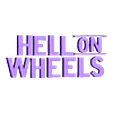 HellOnWheel-Logo.stl Hell on Wheel Logo