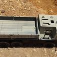 ahead-RC-Cat-1-TRX6-flatbed-13.jpg Crawler Cat 1 6x6 Sideboard Flatbed - 1/10 RC body attachment