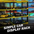 Simple-Rack-4-by-3-v3.jpg Simple Car Display Rack for Hot Wheels & 1/64 Cars