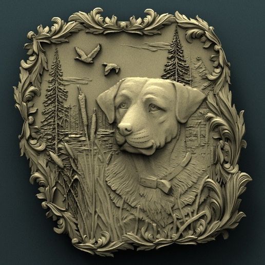 Dog 3D model