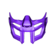 Ready_mask_obj.OBJ Gladiator mask lion style 3D print model