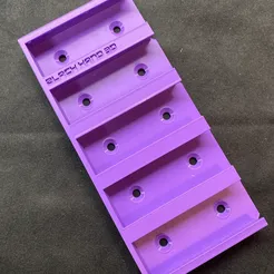 5slotmount.webp 3MF file PMag Holder/Mount Low Profile 5 Slot・3D printable design to download