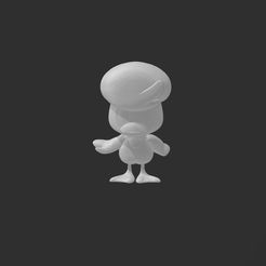 Capture1.jpg Файл OBJ Кваксли (Койфетон) 3D модель - Покемон・Модель для печати в 3D скачать