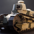 Thumbnail.png Renault FT-17 - WW1 French Light Tank 3D model