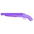 db.stl Double Barrel Shotgun(PropGun) 1/1 Size