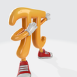 5.png Pi Day Cute Pi Symbol Character – Fun Math Decor – 3D Printed Pi Figurine – Nerdy Gift for Math Lovers