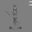 000.jpg RYZA ATELIER STATUE GAME CHARACTER CUTE PRETTY GIRL ANIME 3D print model