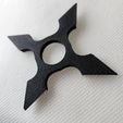 NinjaThrowingStar.jpg Shuriken Ninja Throwing Star 4 Point