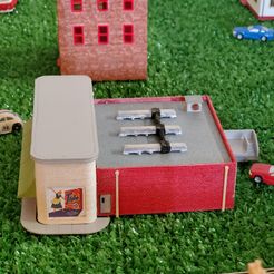 HO Scale Grocery Store