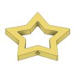 Rosalina Star Wand 6.PNG STL file Rosalina Star Wand Piece・3D printer model to download