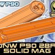 1-UNW-P90-SOLID-MAG.jpg UNW P90  68 cal 28 roundball SOLID MAG paintball magfed