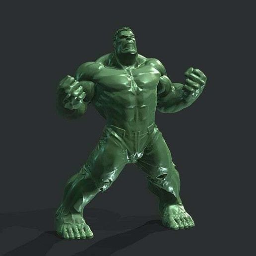 FREE HULK figure 3D model