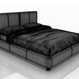 Double_bed_5.jpg Double Bed 3D Model