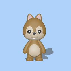 Squirrel-Toy1.png Файл 3D Squirrel Toy・Модель 3D-принтера для загрузки