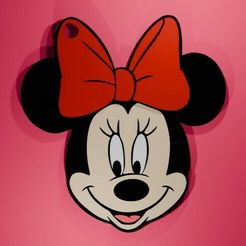 dos.jpg Minnie Mouse keychain