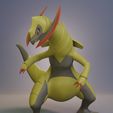 haxorus-render-1-cults.jpg Pokemon - Haxorus with 2 different poses