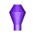 Jarron en forma de V invertida acostado.stl Geometric Dinasty Vase