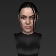 lara-croft-angelina-jolie-bust-ready-for-full-color-3d-printing-3d-model-obj-mtl-stl-wrl-wrz (19).jpg Lara Croft Angelina Jolie bust ready for full color 3D printing