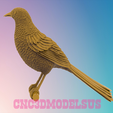 2.png bird,3D MODEL STL FILE FOR CNC ROUTER LASER & 3D PRINTER