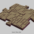 Sewer_Floor_B.png PuzzleLock Sewers & Undercity, Modular Terrain for Tabletop Games