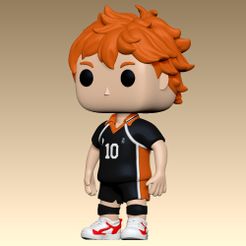 ZBrush-Document_3.jpg STL file Haikyu - Shoyo Hinata・3D print object to download