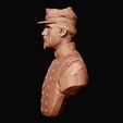 13.jpg General Robert Gould Shaw bust sculpture 3D print model