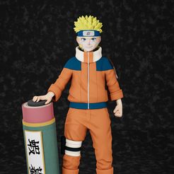 12.jpg STL-Datei Naruto Uzumaki・3D-Druckvorlage zum Herunterladen