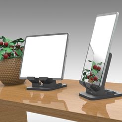 Untitled-2.jpg STL file Studio Tablet Stand・Template to download and 3D print