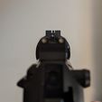 ObsClampSightMounted.jpg Rugged Obsidian9/45 Clamp-On Suppressor Sights