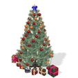 0_00008.jpg Chrismas Tree 3D Model - Obj - FbX - 3d PRINTING - 3D PROJECT - GAME READY NOEL Chrismas Tree  Chrismas Tree NOEL