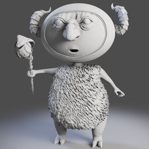 Preview2.jpg Little Monsta - 3D Print Model