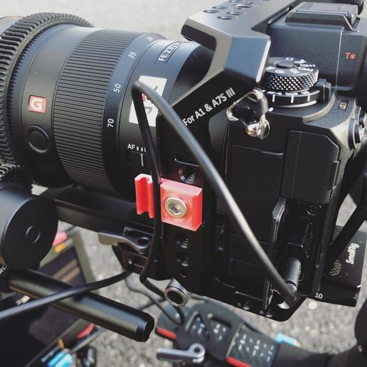 Cablebite for mirrorless cameras 3mm 3D model