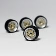 test_3.jpg Custom wheels - VW Snowflake 3pc - wheel set for scale models and diecast