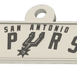 Spurs-v1.png NBA San Antonio Spurs KeyChain