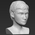 10.jpg Audrey Hepburn black and white bust for full color 3D printing