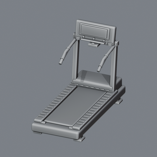 🌆 Treadmill - 3D Printable Diorama Model | 1:18, 1:24, 1:35, 1:48, 1:64 ...