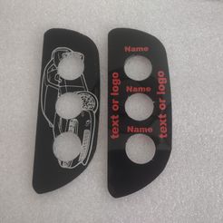 IMG_20220716_090525082.jpg STL file DODGE CHALLENGER (>2015) SWITCHES / REMOTE (TOP PLATE ONLY)・3D printing template to download