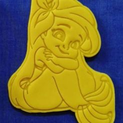 ariel-niña.jpg Cookie cutter - The Little Mermaid