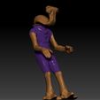 ScreenShot938.jpg Star Wars .stl Hammerhead .3D action figure .OBJ Kenner style.