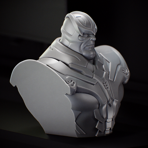 thanos_Viewport_002.png Thanos Bust - Marvel Thanos Bust - 25cm tall